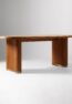 ALDERA solid teak oval dining table handcrafted in Jepara with rounded corners and sculptural legs.