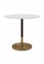 ELARA porcelain top dining table handcrafted in Jepara with a premium porcelain surface and solid teak wood base